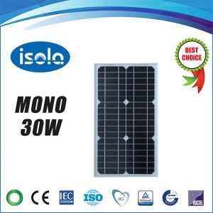 پنل خورشیدی 30 وات OSDA ISOLA مونو کریستال مدل YH30W-18-M